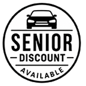 Senior Discount Available Badge